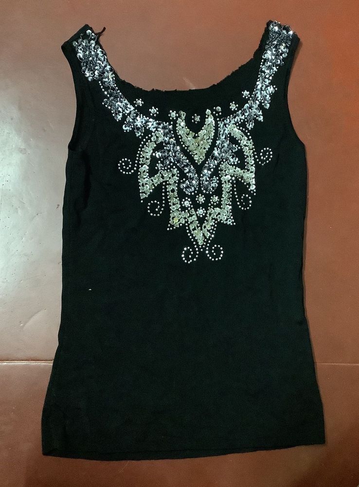 Beaded Y2k Tank