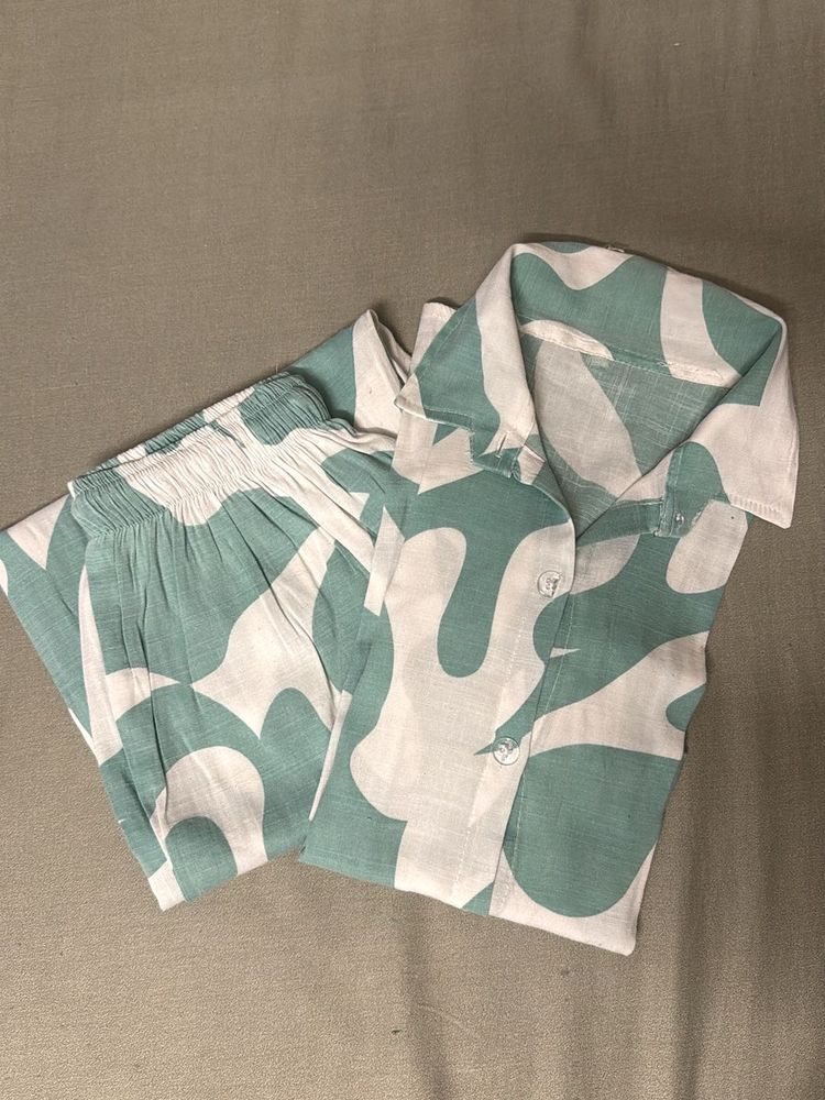 Abstract Print Co-ord Set