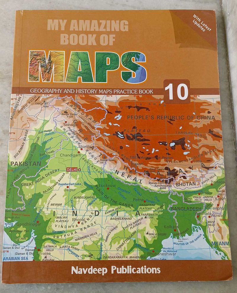 My Amazing Book of Maps - Grade 10
