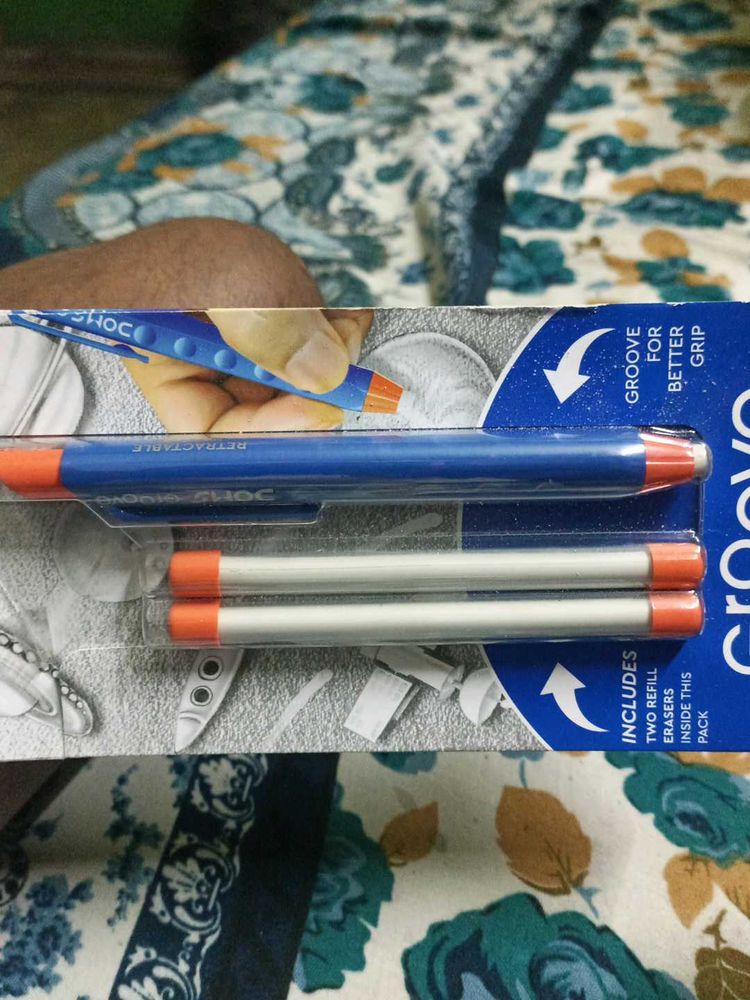 Groove Retractable Eraser