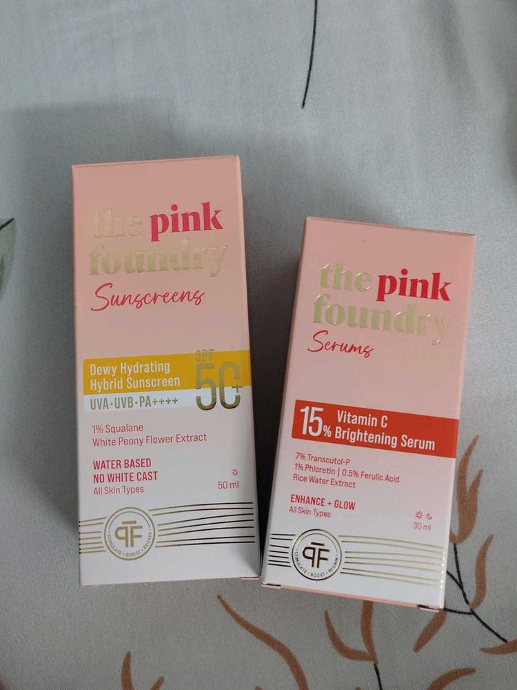The Pink Foundry - SUNSCREEN+ VITAMIN C SERUM