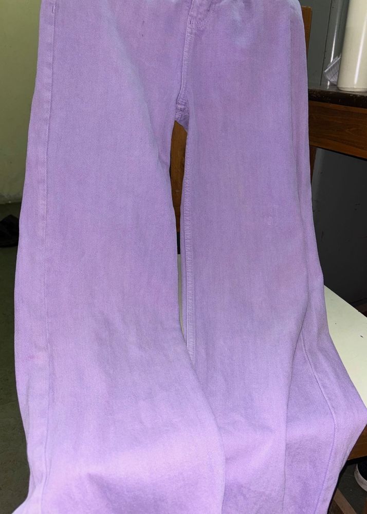 lavender denim jeans