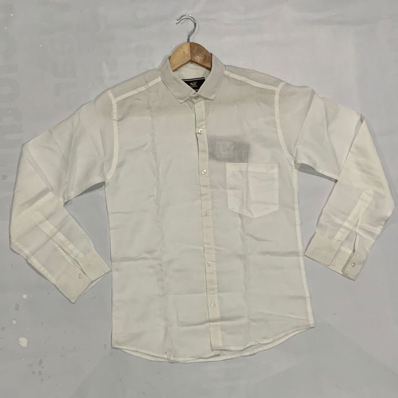 Boys’ White Shirt (Size L) Chest 38