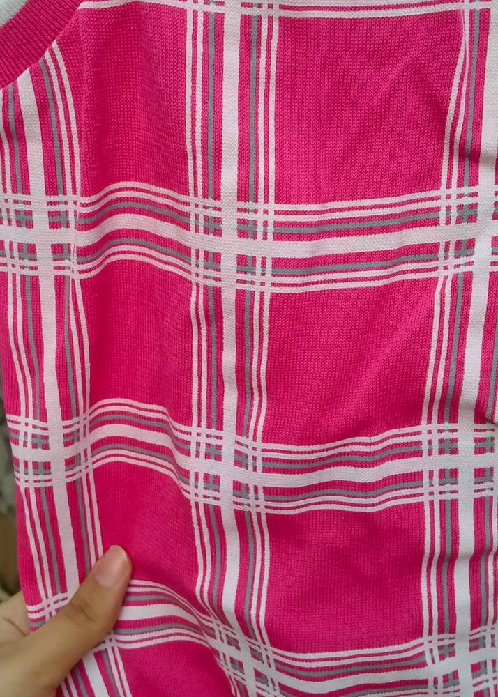 Cute pink vest