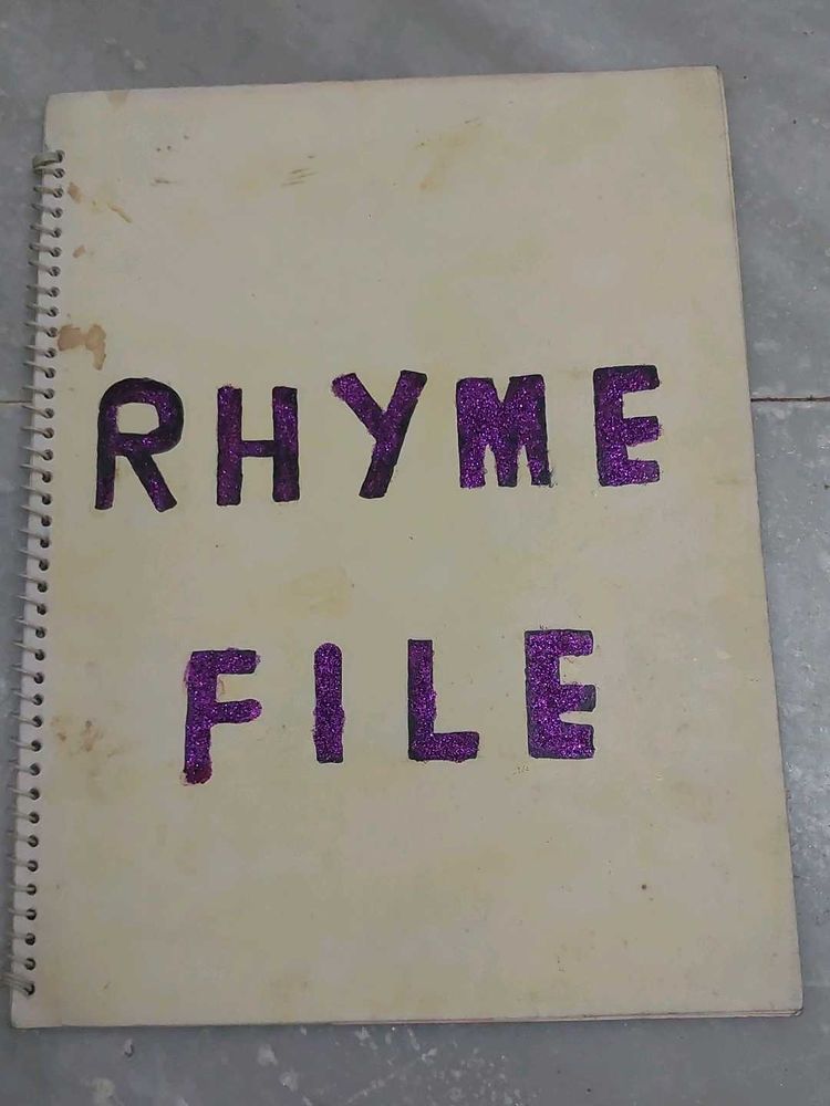Rhyme Book Activity