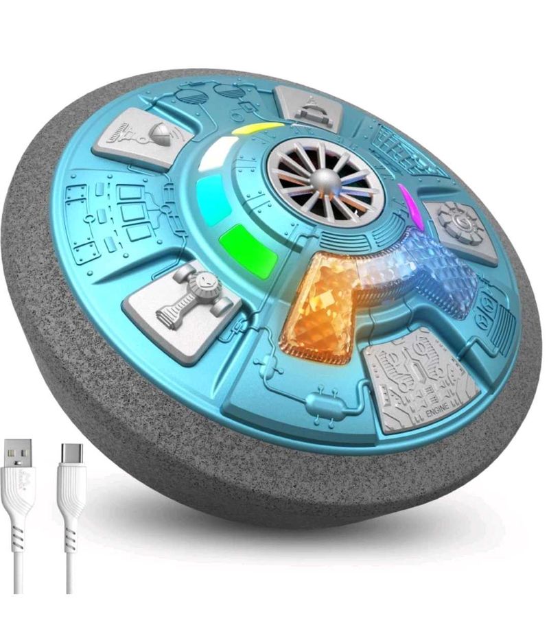 Hover Soccer Ball - LED Lights&amp; Lego Bricks Combo