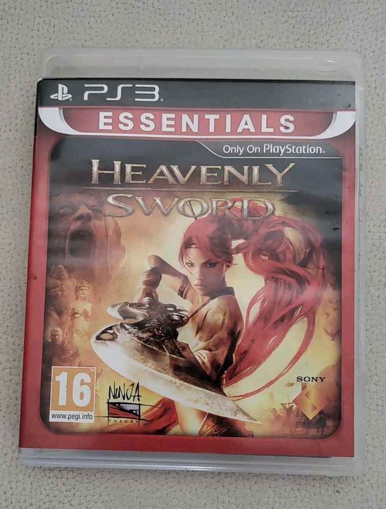 Killzone 3 and Heavenly Sword PS3 games