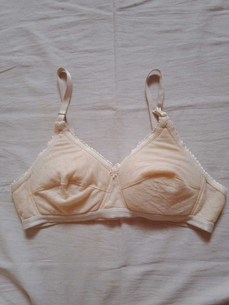 Comfy Beige Bra