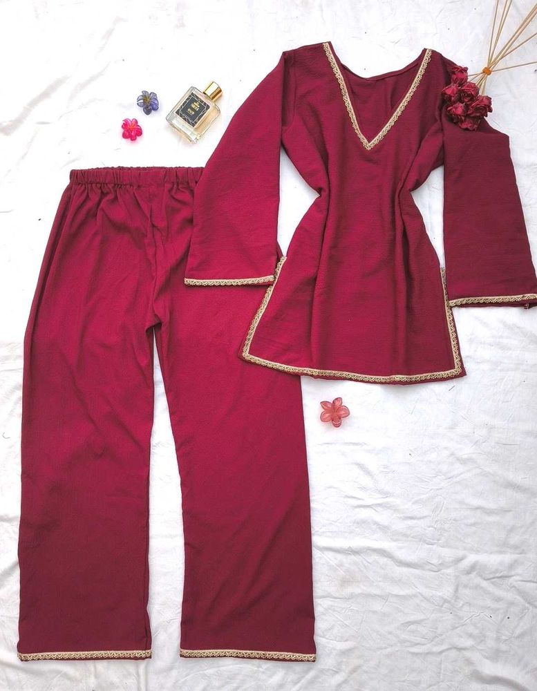 Festive Corset Kurta &amp; Trouser Set 🎀