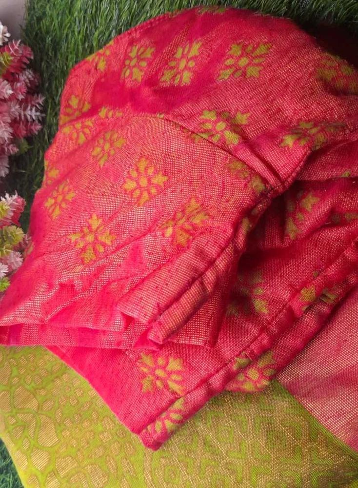 Pink Floral Blouse