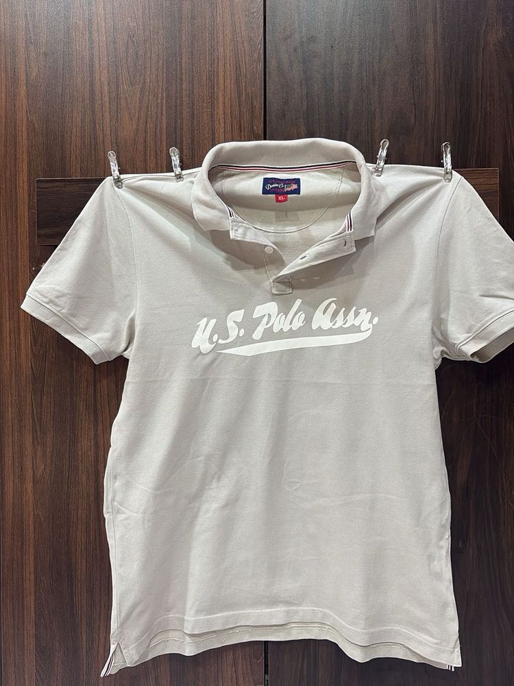 U.S. Polo Assn. Beige  Shirt