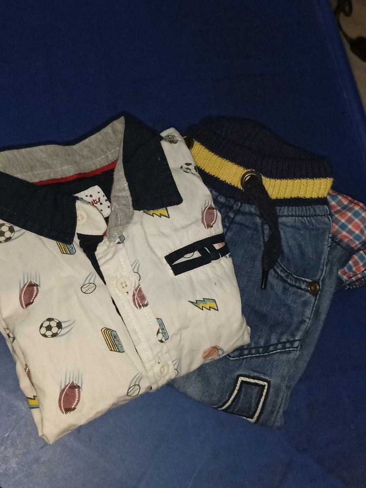 Boys&#39; Outfit: Shirt &amp; Jeans