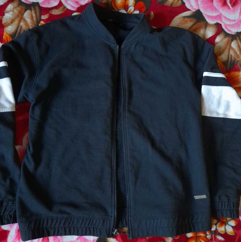 imStylish Black Bomber Jacket