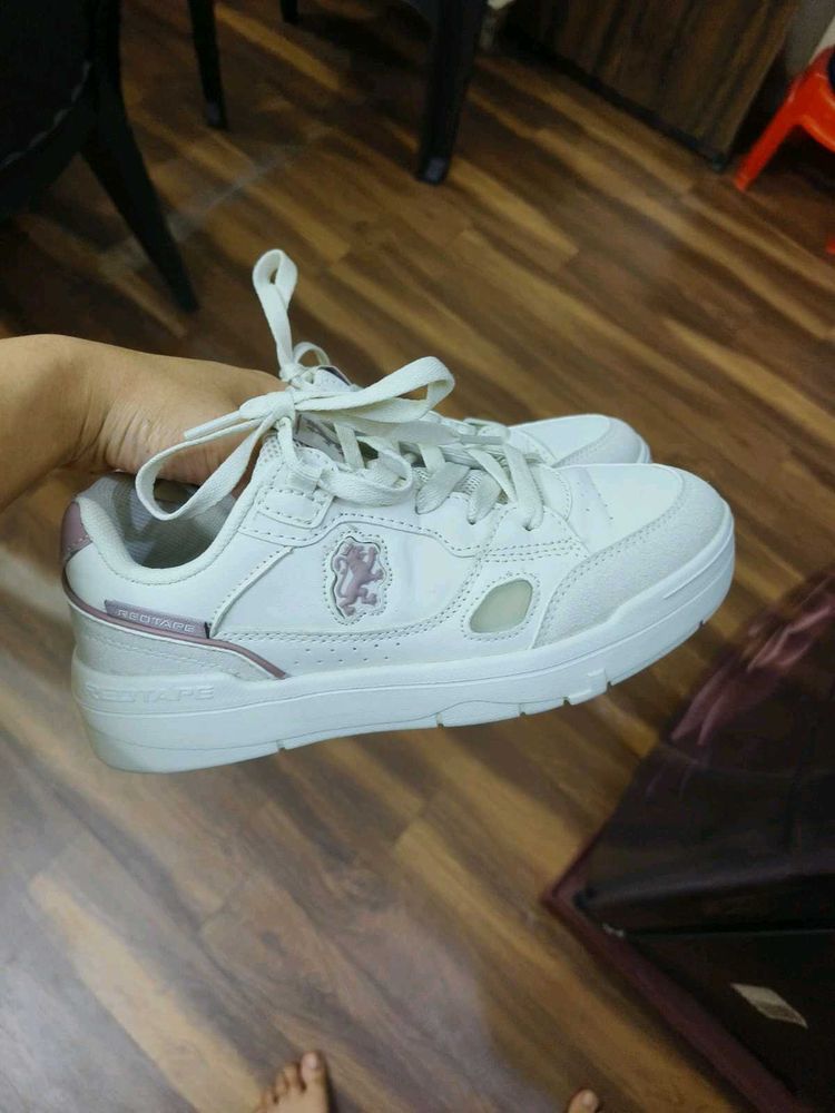 Red Tape White Sneakers