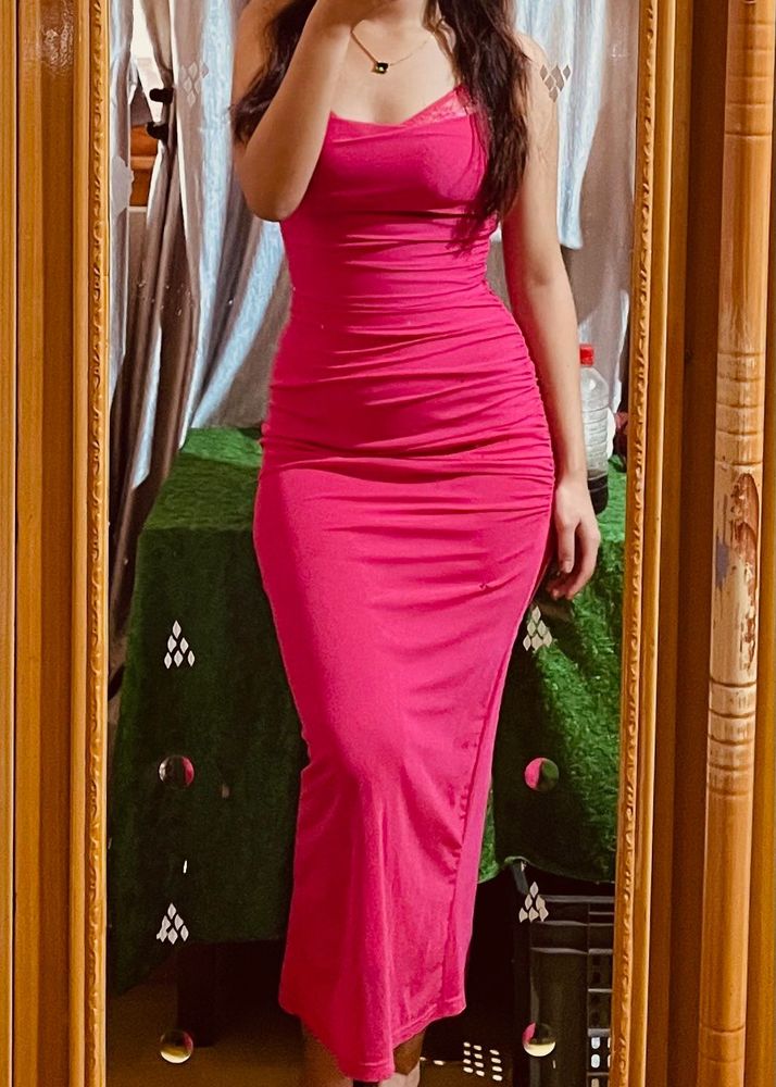 Pink Bodycon Dress