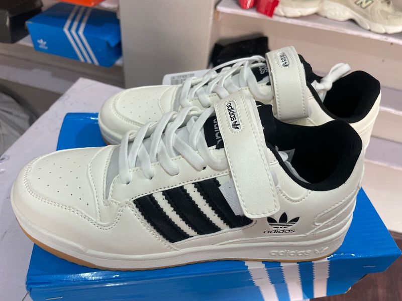 Adidas Forum Bold Shoes - White/Black