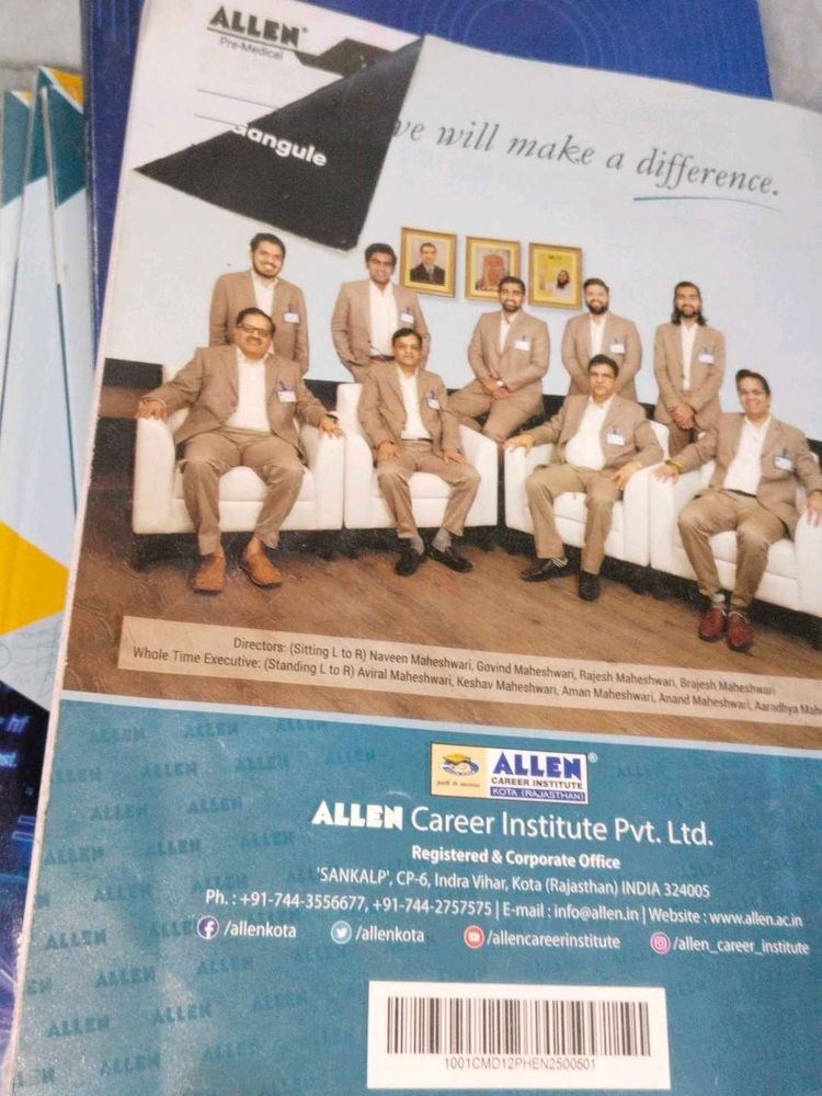 ALLEN Pre-Medical Coaching Institute Booklet