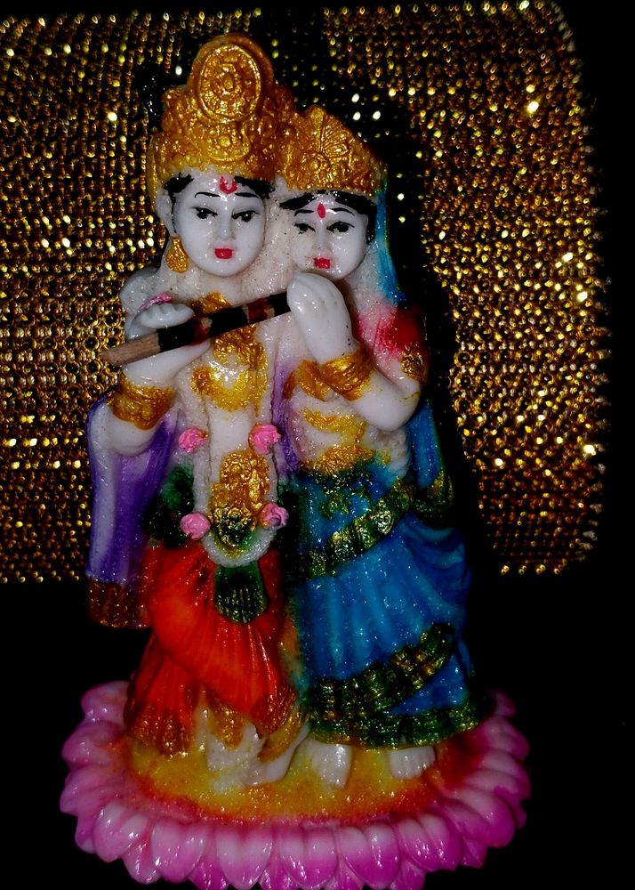 Radha Krishna.  Small Piece.  Marvel Finishing