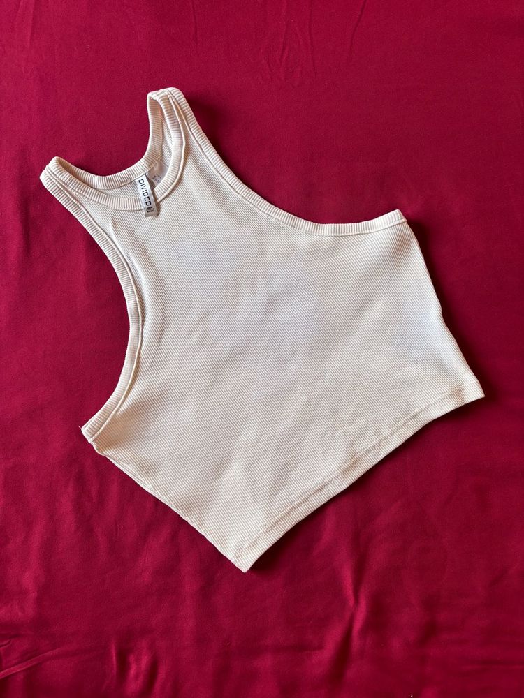 H&amp;M Ribbed Crop Top