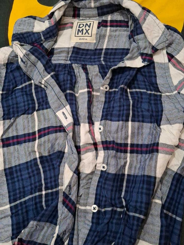 Checked Flannel Shirt