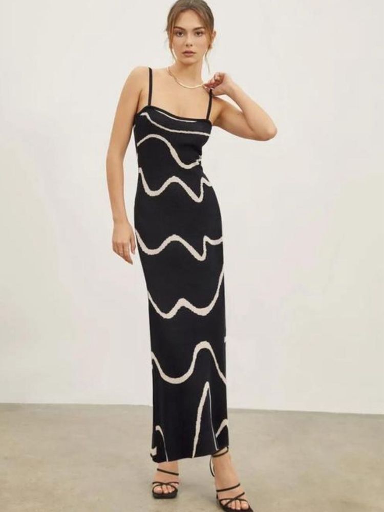 Chic Black Maxi Dress