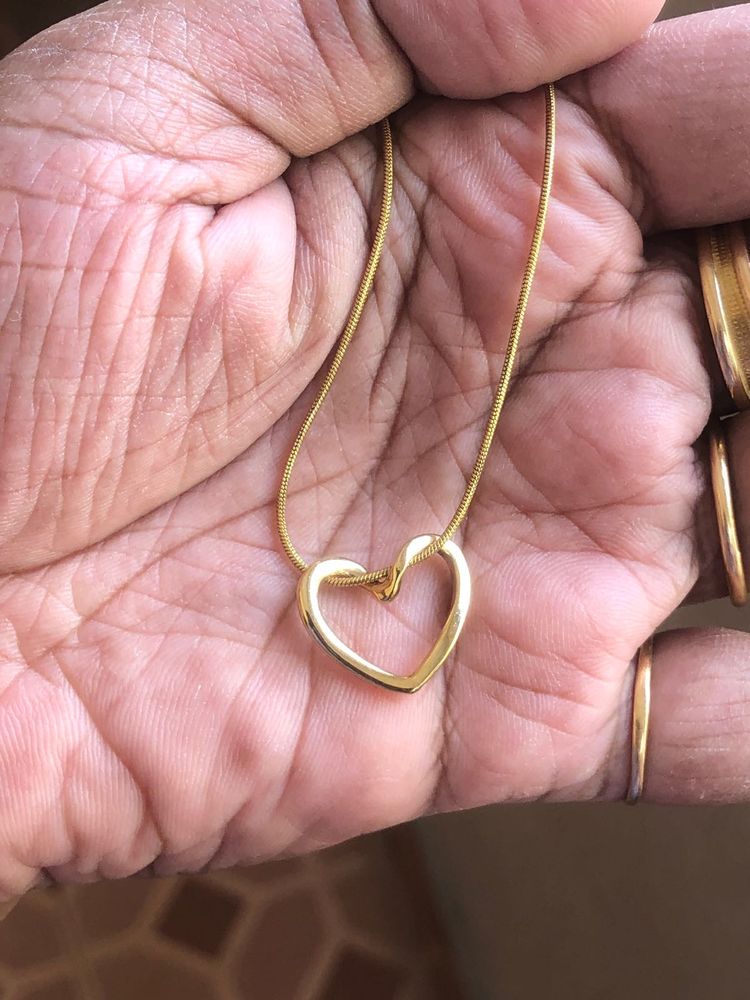 Stainless Steel, Anti Tarnish, Gold Necklace