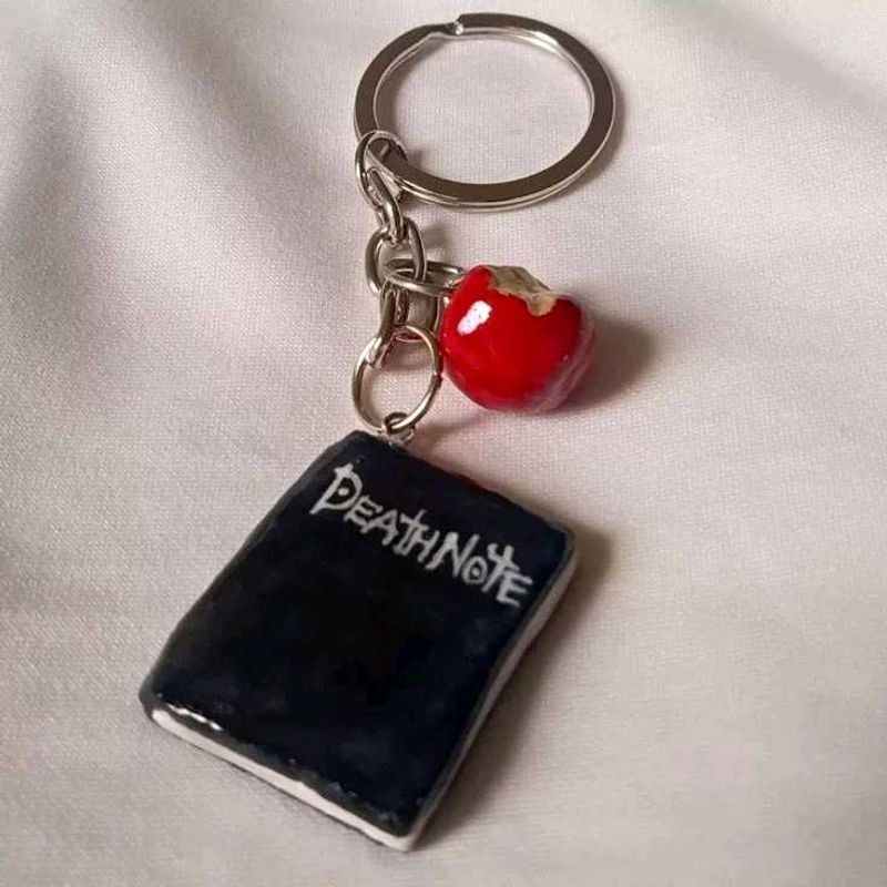 Death Note Anime Keychain 🍎 🖤