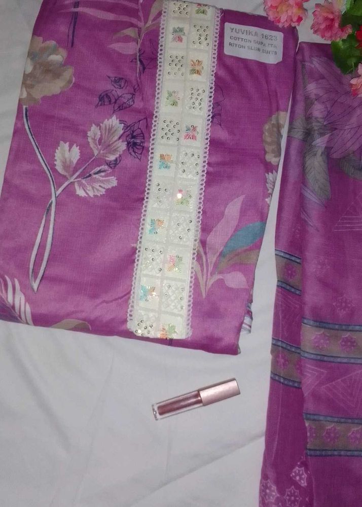 Elegant Unstitched Salwar Suit Material