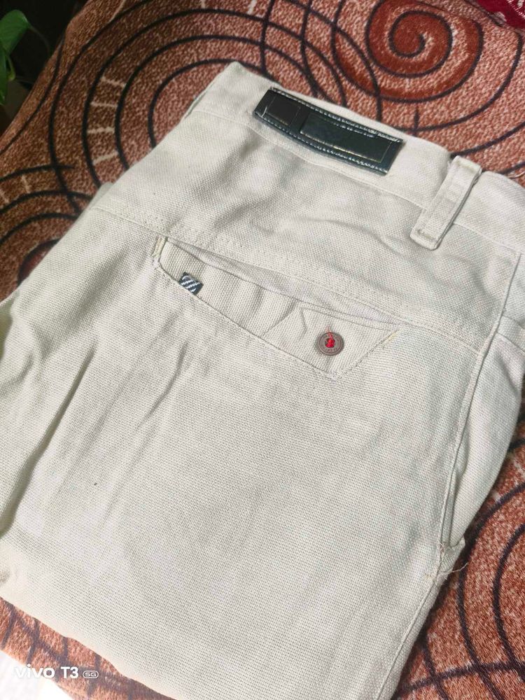 Formal Wear Beige Colour Trousers.