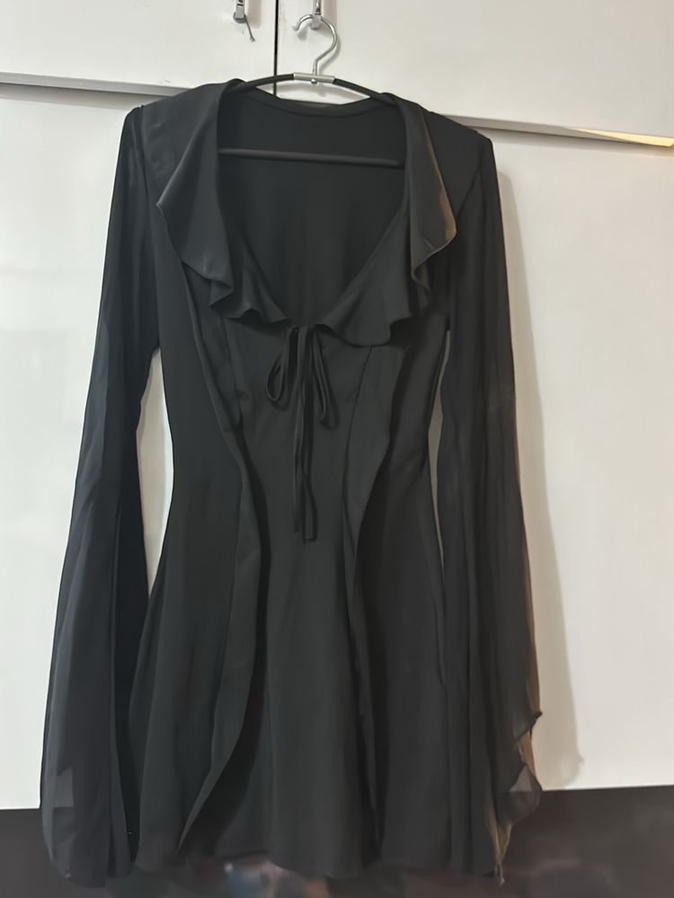 A-Line Black Dress Urbanic Size Small