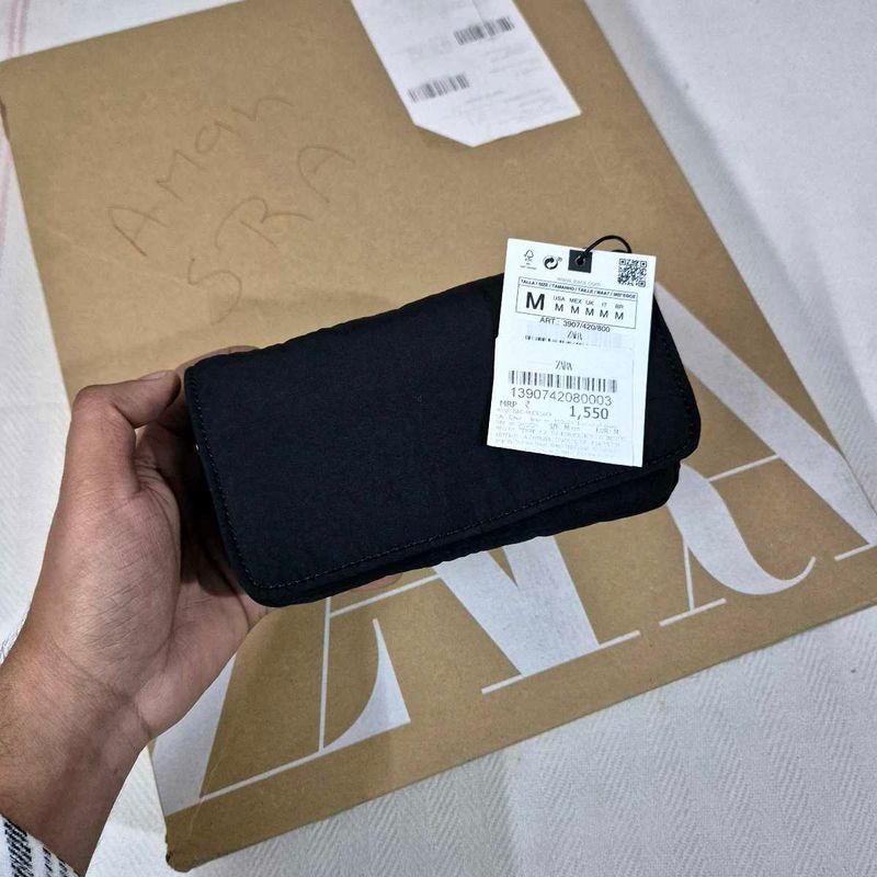 Zara Mens Crossbody Bag.