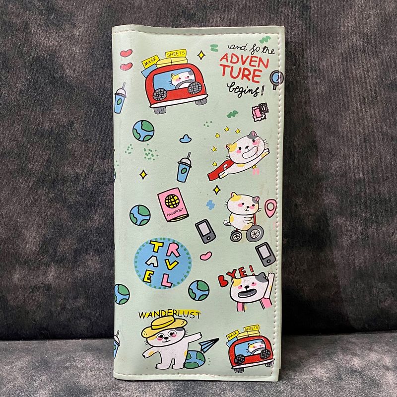 WOMAN’S ‘THE FACE SHOP’ FAUX LEATHER WALLET