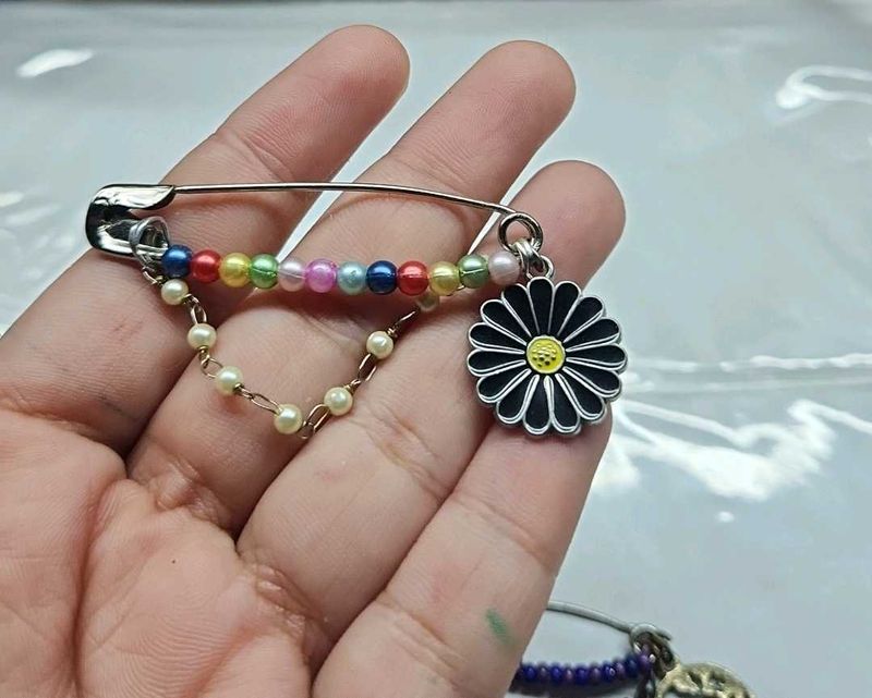 Safety Pin Charms