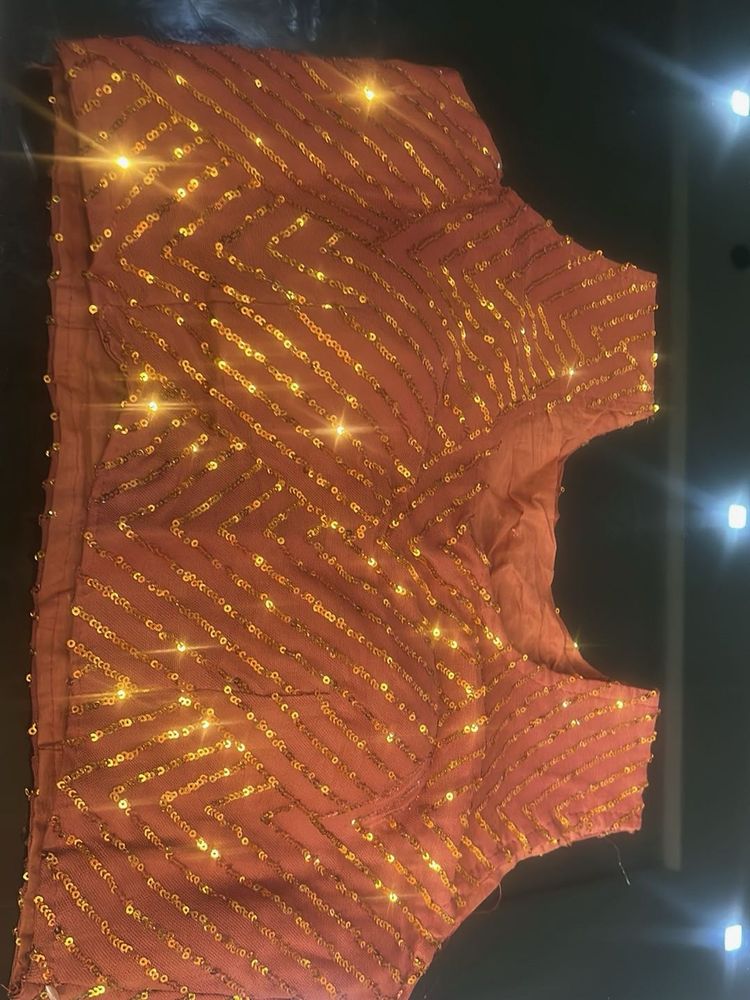 Not used Sequin Embellished Blouse