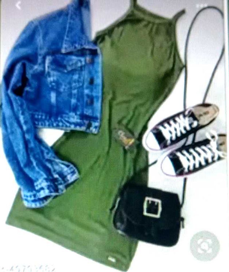 Green Tank Dress 👗