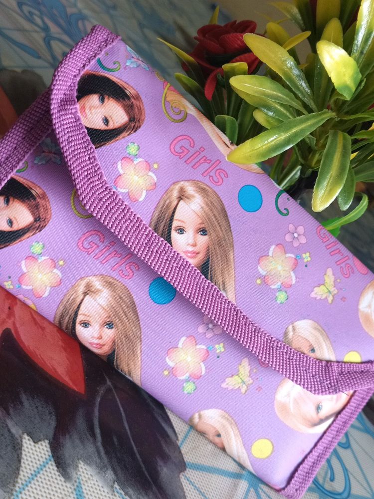 Cute Purple Purse With Barbie Print 💕