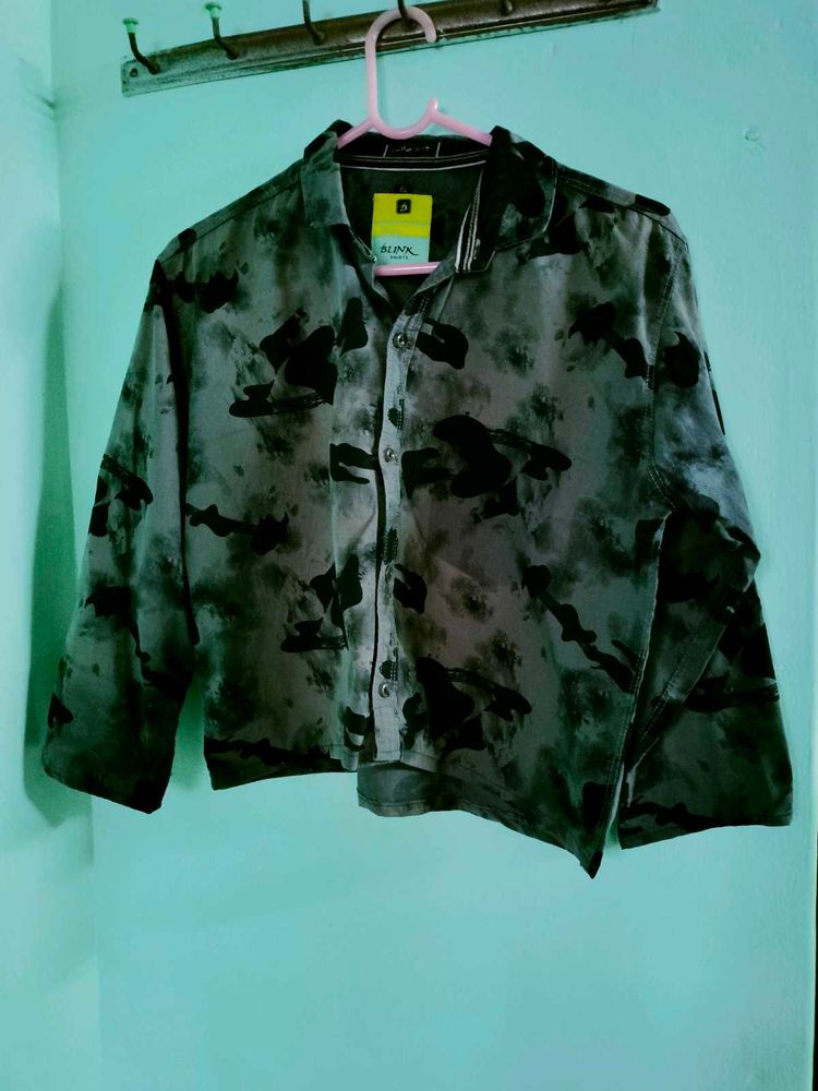 Cool Camo Print Shirt