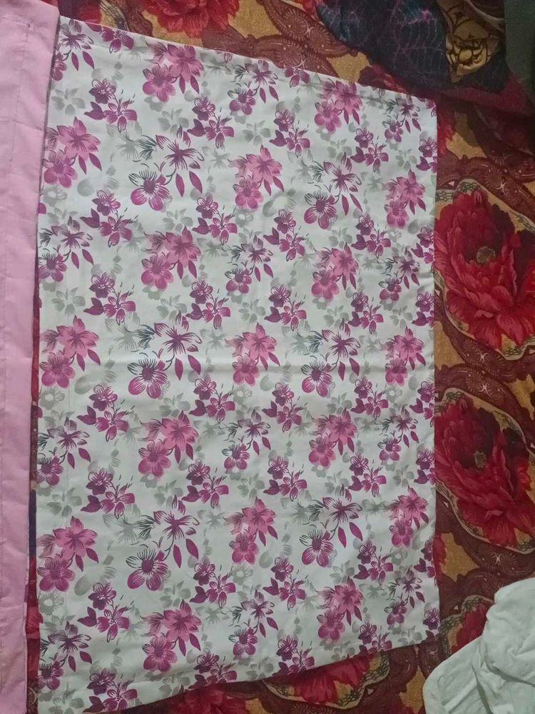 BEAUTIFUL FLOWER PILLOW COVER SET 2 PIECE