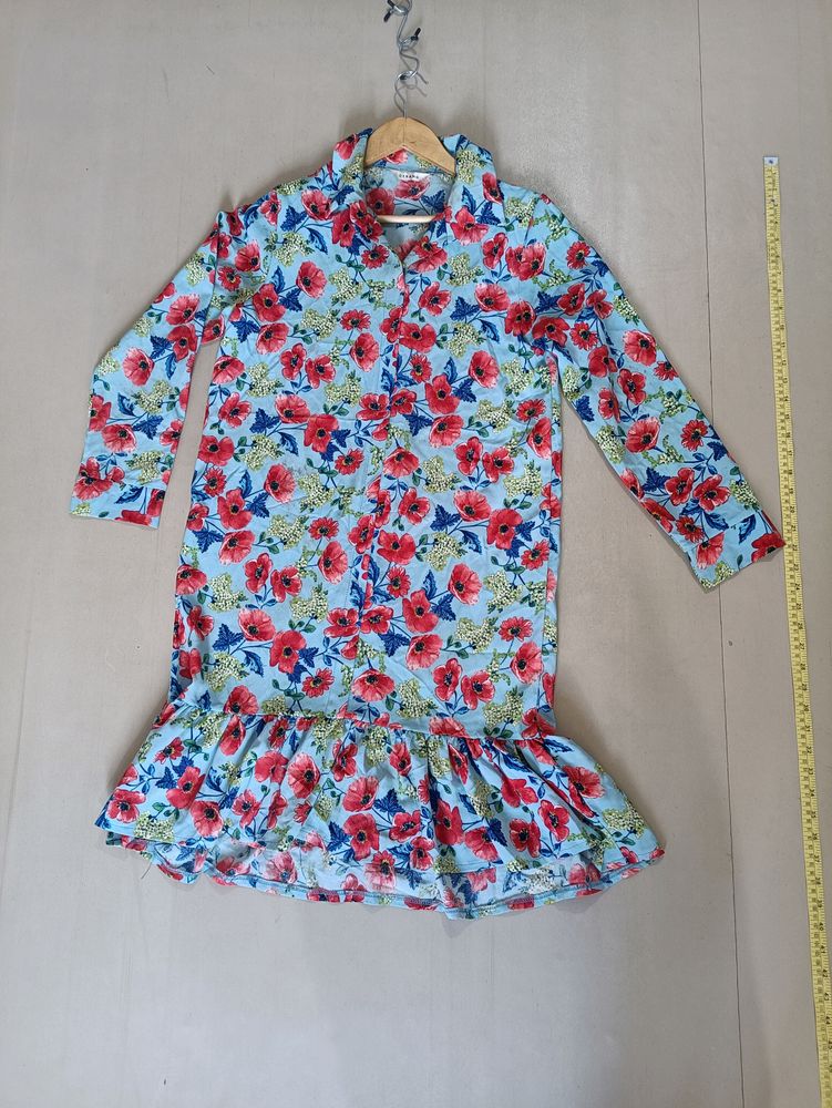 Floral Midi Dress For Women