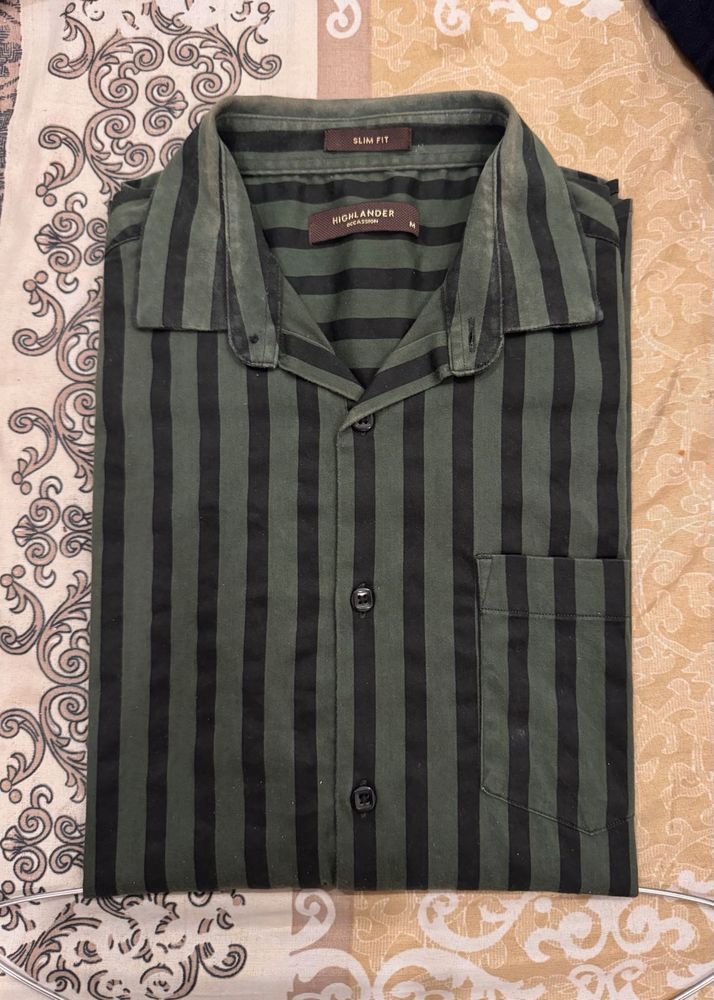 Striped Highlander Slim Fit Shirt