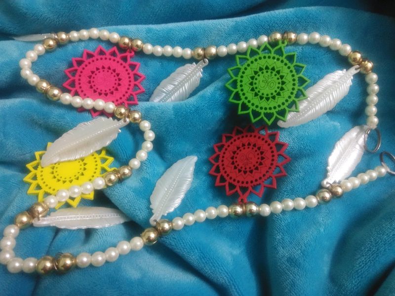 Beautiful Toran With Hanging Clr Om