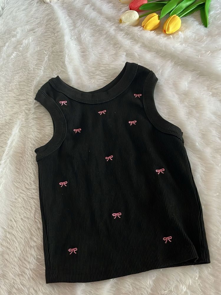 Pinteresty Bow Tank Top