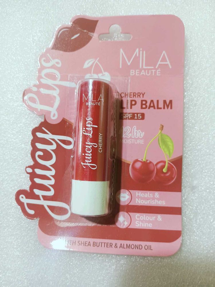 MILA BEAUTE Cherry Lip Balm