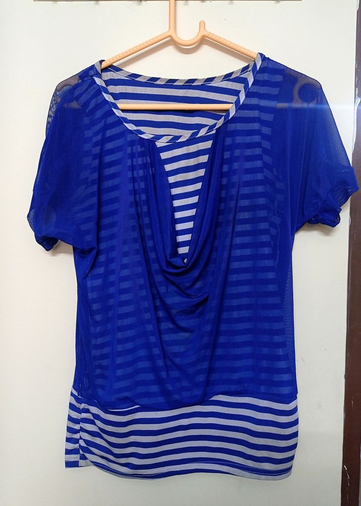 Stylish Top Blue Colour