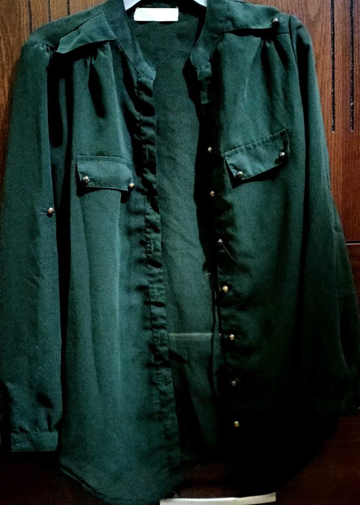 Shirt Style Cardigan