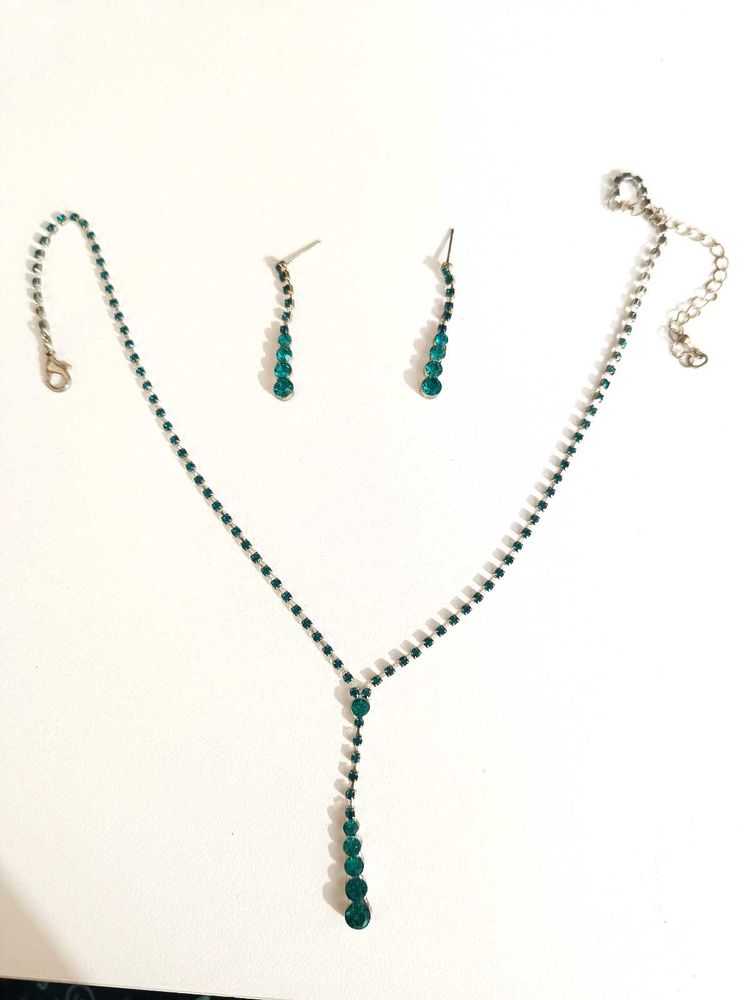 Emerald Green Jewelry Set