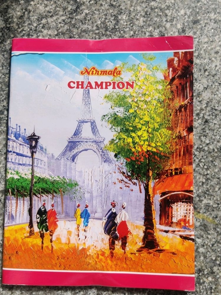 NIRMALA 6 NOS WHITE NOTE BOOKS 128 PAGES 30 MRP ONLY FOR 25 RUPEES