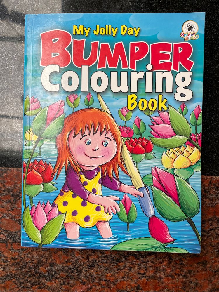 My Jolly Day Bumper Colouring Book