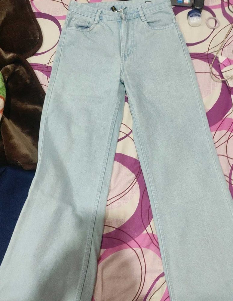 Bellbottom Wide Leg Jeans For Women