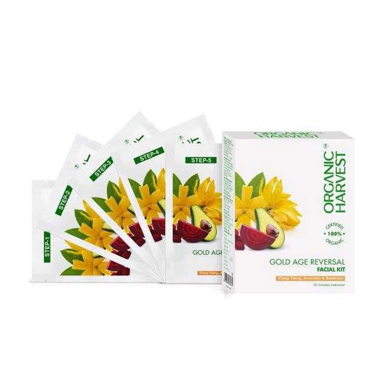 FACIAL KIT Organic Gold Age Reversall